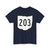 OH-203 1967 (Ohio) (Road Sign) T-Shirt