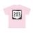OH-203 1967 (Ohio) (Road Sign) T-Shirt