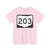 OH-203 (Ohio) (Road Sign) T-Shirt