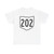 OH-202 1960 (Ohio) (Road Sign) T-Shirt