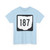 OH-187 1967 (Ohio) (Road Sign) T-Shirt
