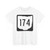 OH-174 1967 (Ohio) (Road Sign) T-Shirt