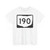OH-190 (Ohio) (Road Sign) T-Shirt