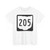 OH-205 1967 (Ohio) (Road Sign) T-Shirt