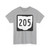 OH-205 1967 (Ohio) (Road Sign) T-Shirt