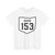 OH-153 1927 (Ohio) (Road Sign) T-Shirt