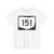 OH-151 (Ohio) (Road Sign) T-Shirt