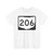 OH-206 (Ohio) (Road Sign) T-Shirt