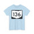 OH-136 (Ohio) (Road Sign) T-Shirt