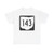 OH-143 1967 (Ohio) (Road Sign) T-Shirt