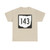 OH-143 1967 (Ohio) (Road Sign) T-Shirt