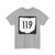 OH-119 1967 (Ohio) (Road Sign) T-Shirt