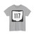 OH-117 1967 (Ohio) (Road Sign) T-Shirt