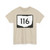 OH-116 (Ohio) (Road Sign) T-Shirt