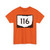 OH-116 (Ohio) (Road Sign) T-Shirt