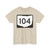 OH-104 (Ohio) (Road Sign) T-Shirt