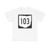 OH-103 1967 (Ohio) (Road Sign) T-Shirt