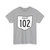 OH-102 1948 (Ohio) (Road Sign) T-Shirt