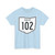 OH-102 1948 (Ohio) (Road Sign) T-Shirt