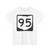 OH-95 (Ohio) (Road Sign) T-Shirt