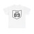 OH-89 1927 (Ohio) (Road Sign) T-Shirt