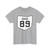 OH-89 1927 (Ohio) (Road Sign) T-Shirt