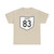 OH-83 1948 (Ohio) (Road Sign) T-Shirt