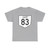 OH-83 1948 (Ohio) (Road Sign) T-Shirt