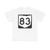 OH-83 (Ohio) (Road Sign) T-Shirt