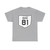OH-81 1927 (Ohio) (Road Sign) T-Shirt