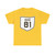 OH-81 1927 (Ohio) (Road Sign) T-Shirt
