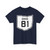 OH-81 1927 (Ohio) (Road Sign) T-Shirt