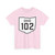 OH-102 1927 (Ohio) (Road Sign) T-Shirt