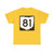 OH-81 (Ohio) (Road Sign) T-Shirt