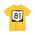 OH-81 (Ohio) (Road Sign) T-Shirt