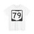 OH-79 (Ohio) (Road Sign) T-Shirt