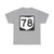 OH-78 (Ohio) (Road Sign) T-Shirt