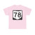 OH-78 (Ohio) (Road Sign) T-Shirt