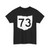 OH-73 (Ohio) (Road Sign) T-Shirt