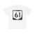 OH-61 (Ohio) (Road Sign) T-Shirt