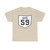 OH-59 1927 (Ohio) (Road Sign) T-Shirt