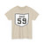 OH-59 1927 (Ohio) (Road Sign) T-Shirt