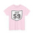 OH-59 1927 (Ohio) (Road Sign) T-Shirt