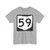 OH-59 (Ohio) (Road Sign) T-Shirt