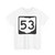OH-53 (Ohio) (Road Sign) T-Shirt