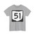 OH-51 (Ohio) (Road Sign) T-Shirt