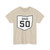 OH-50 1927 (Ohio) (Road Sign) T-Shirt