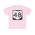 OH-48 (Ohio) (Road Sign) T-Shirt