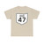 OH-47 1927 (Ohio) (Road Sign) T-Shirt