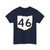 OH-46 (Ohio) (Road Sign) T-Shirt